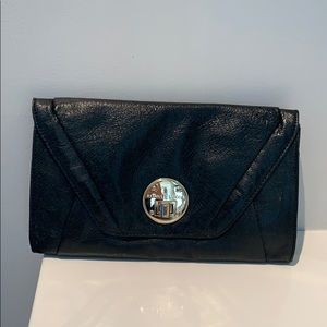 Elliot Lucca Black Convertible Clutch